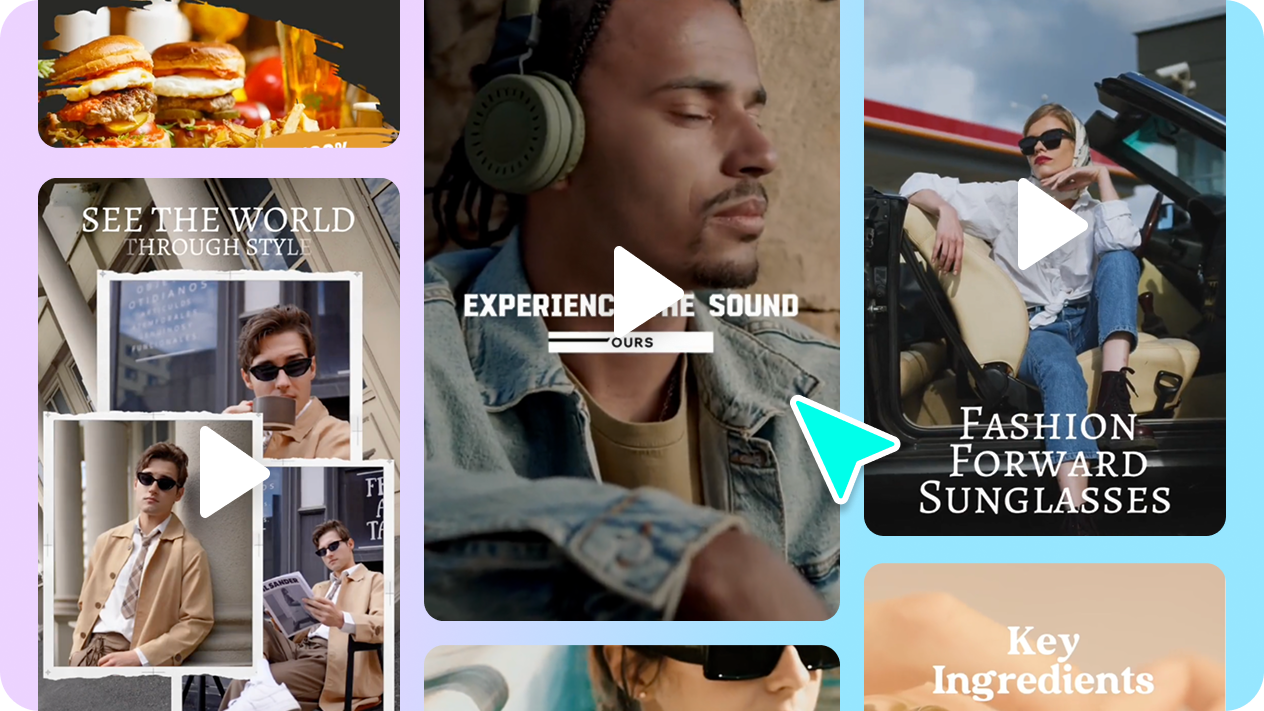 Customizable Instagram reel templates